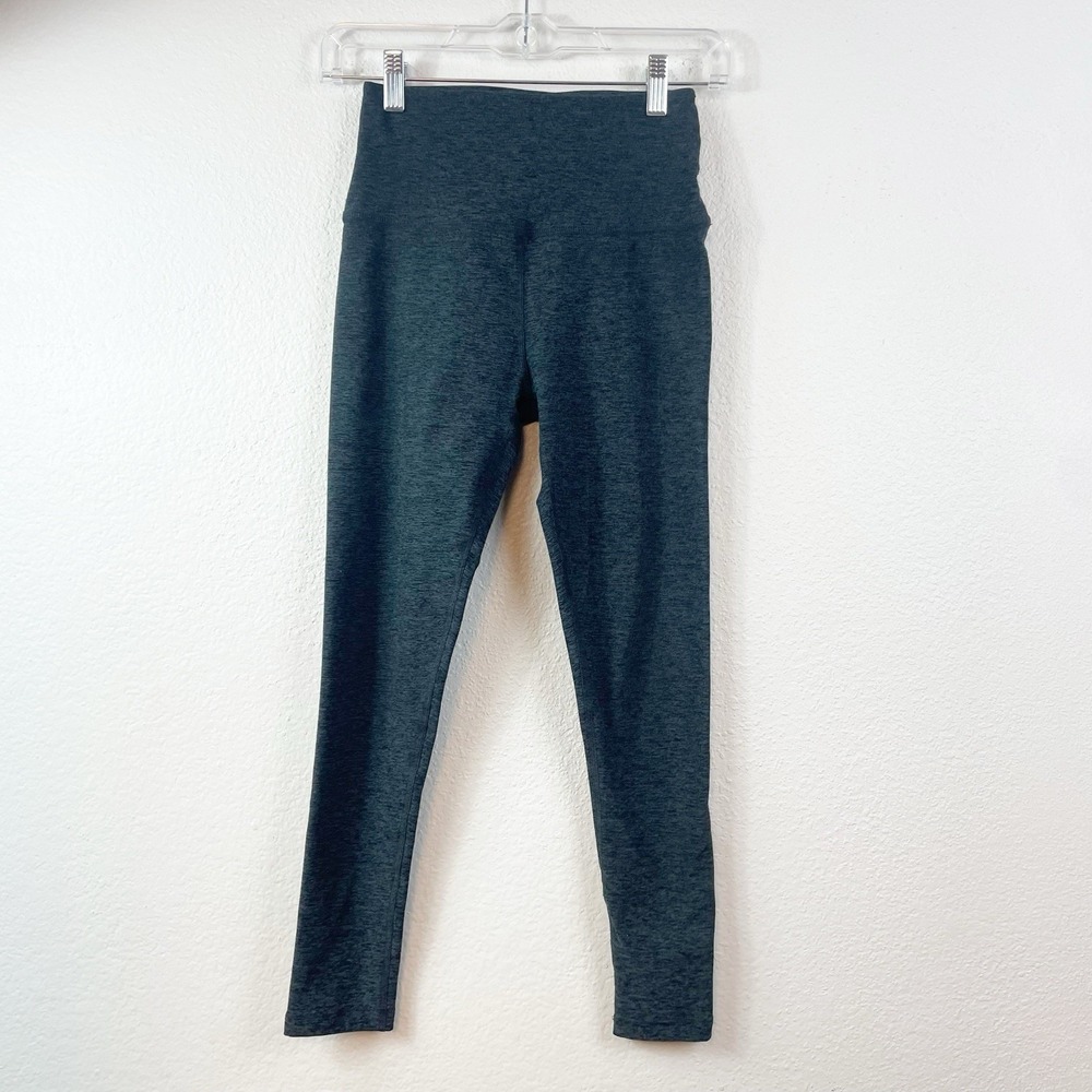 Beyond Yoga Leggings Womens‎ Small Spacedye Gray (22.5" Inseam) Gym Workout